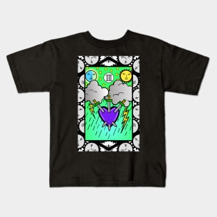 3 Of Swords Kids T-Shirt